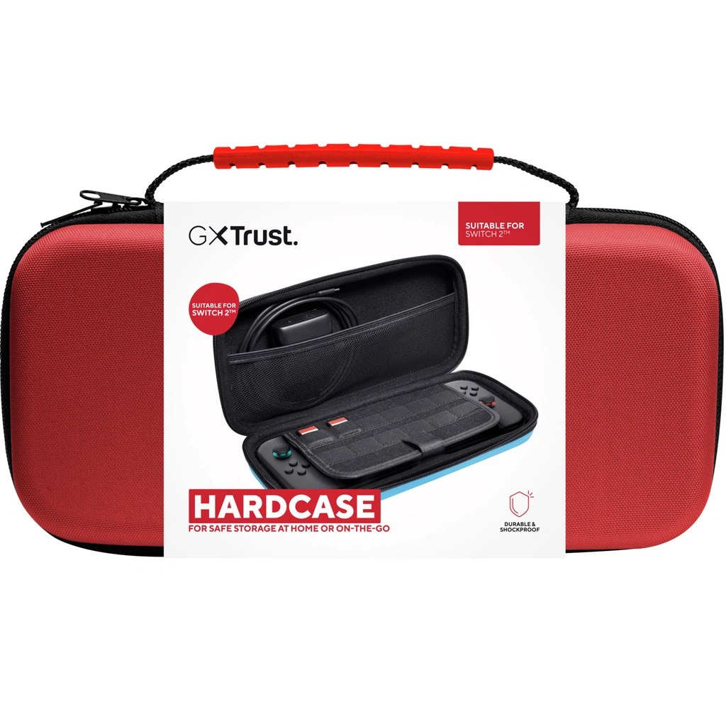 GXT 1251RB Hardcase Nintendo Switch 2 Röd/Blå