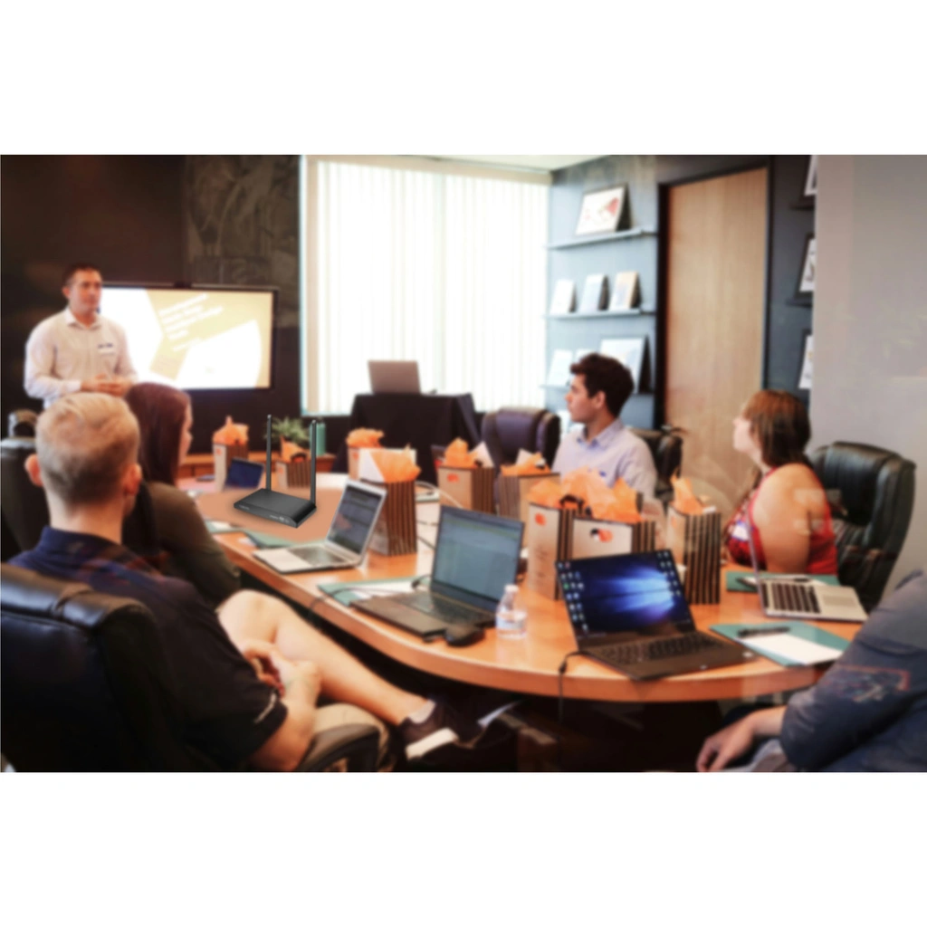 Trådlös HDMI-överföring KVM 1till4 4K@60Hz