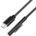 USB-C Laddkabel Microsoft Surface 60W PD 1,8 m