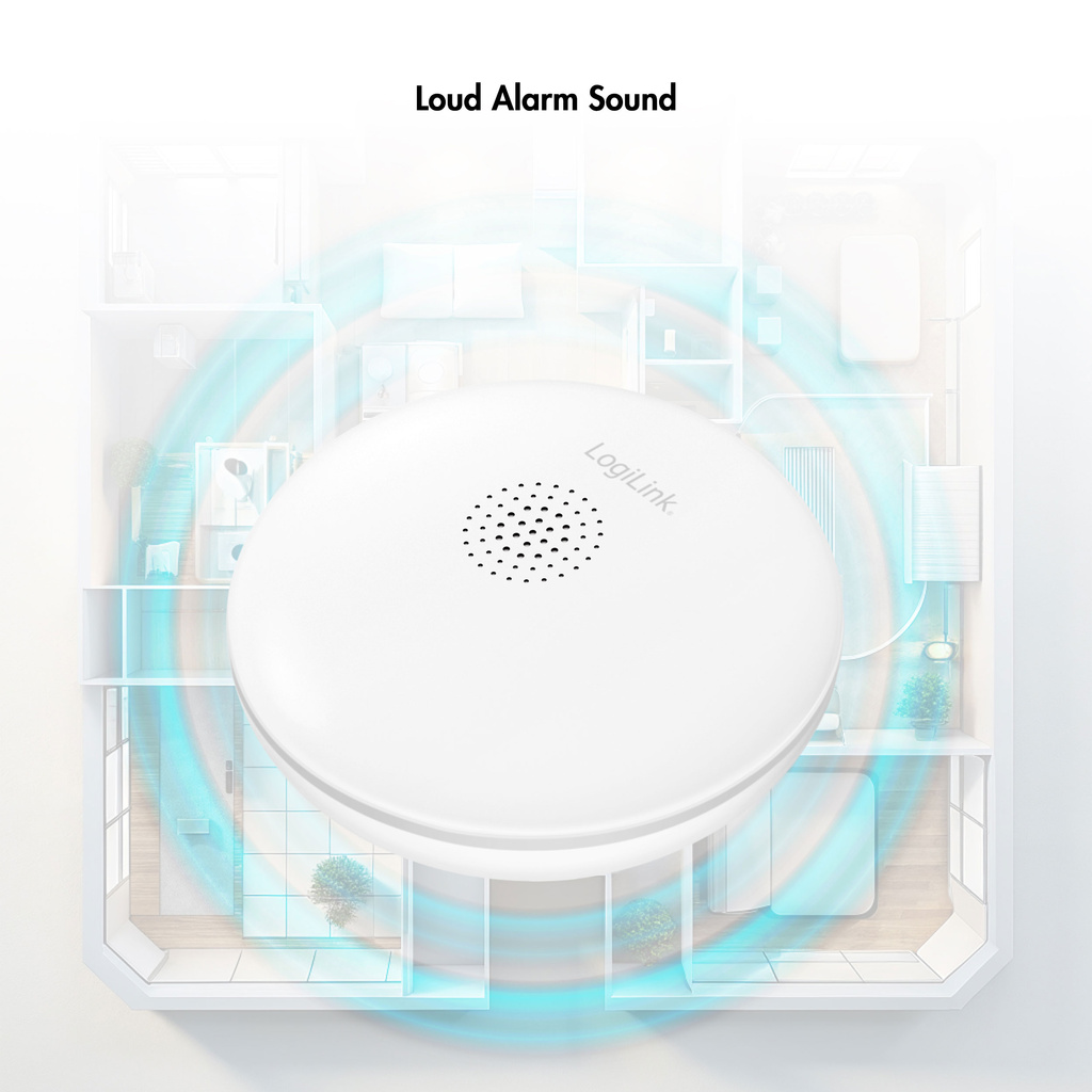 Smart Vattenläckagesensor Wifi Tuya