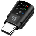 USB-C 3,5mm-ljudadapter med DAC och EQ