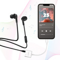 USB-C-adapter med 1 x ljudport, 1 x USB-C PD 60W Vit