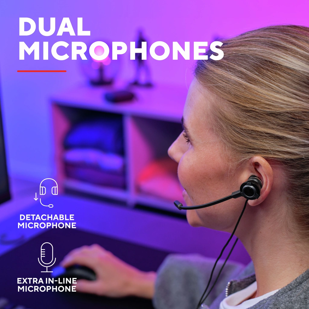 GXT 406 Pine In-ear Gamingheadset Multiplatform