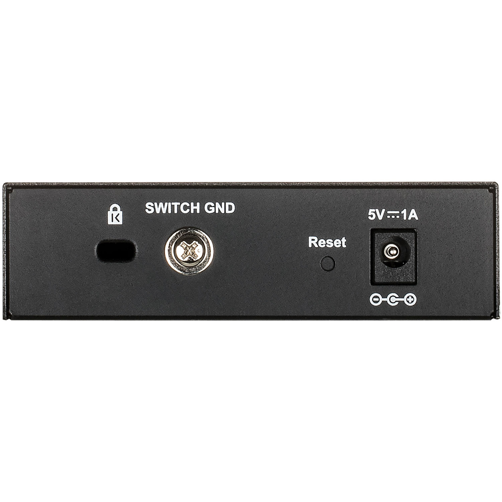 DGS-1100-05V2 5-port Smart Managed Gigabit Switch