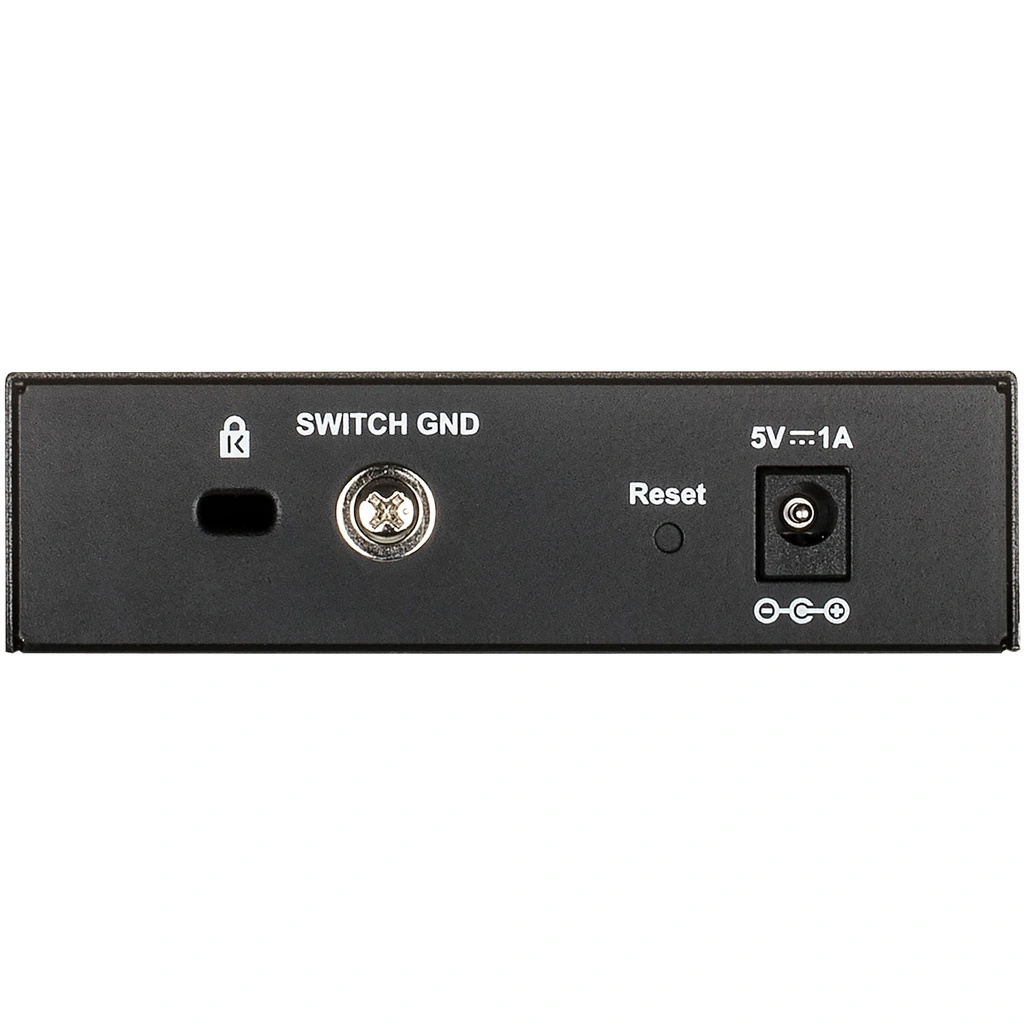 DGS-1100-05V2 5-port Smart Managed Gigabit Switch