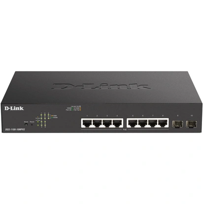 DGS-1100-10MPV2 10-port PoE+ Smart Administrerbar Gigabitswitch