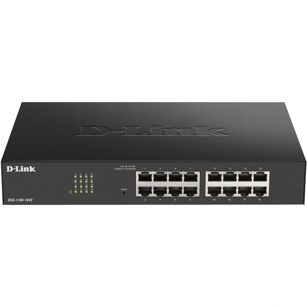 DGS-1100-16V2 16-port Smart Managed Gigabit Switch