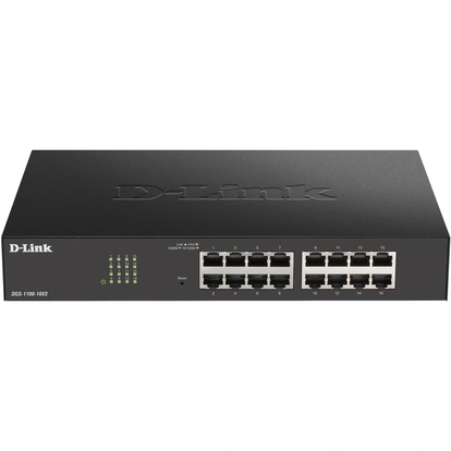 DGS-1100-16V2 16-port Smart Administrerbar Gigabit-Switch