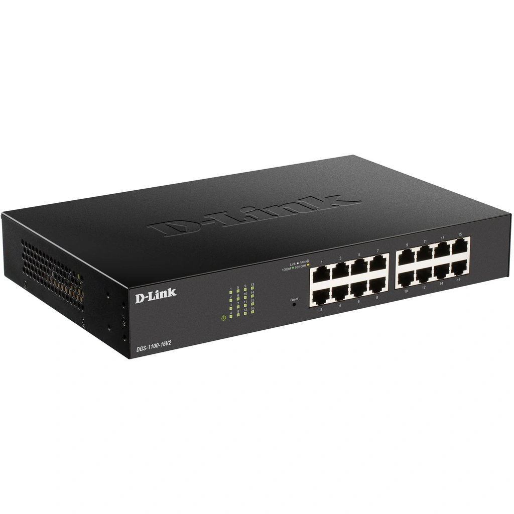 DGS-1100-16V2 16-port Smart Managed Gigabit Switch