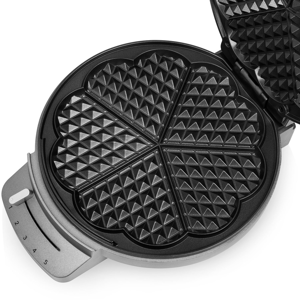 Våffeljärn enkelt 132380 1200Watt 