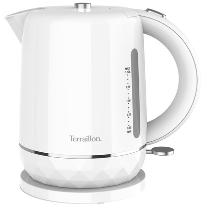 Vattenkokare Diamond 1,5L 2200W vit