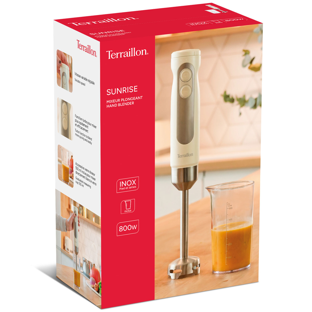 Stavmixer Sunrise 800W Turbo