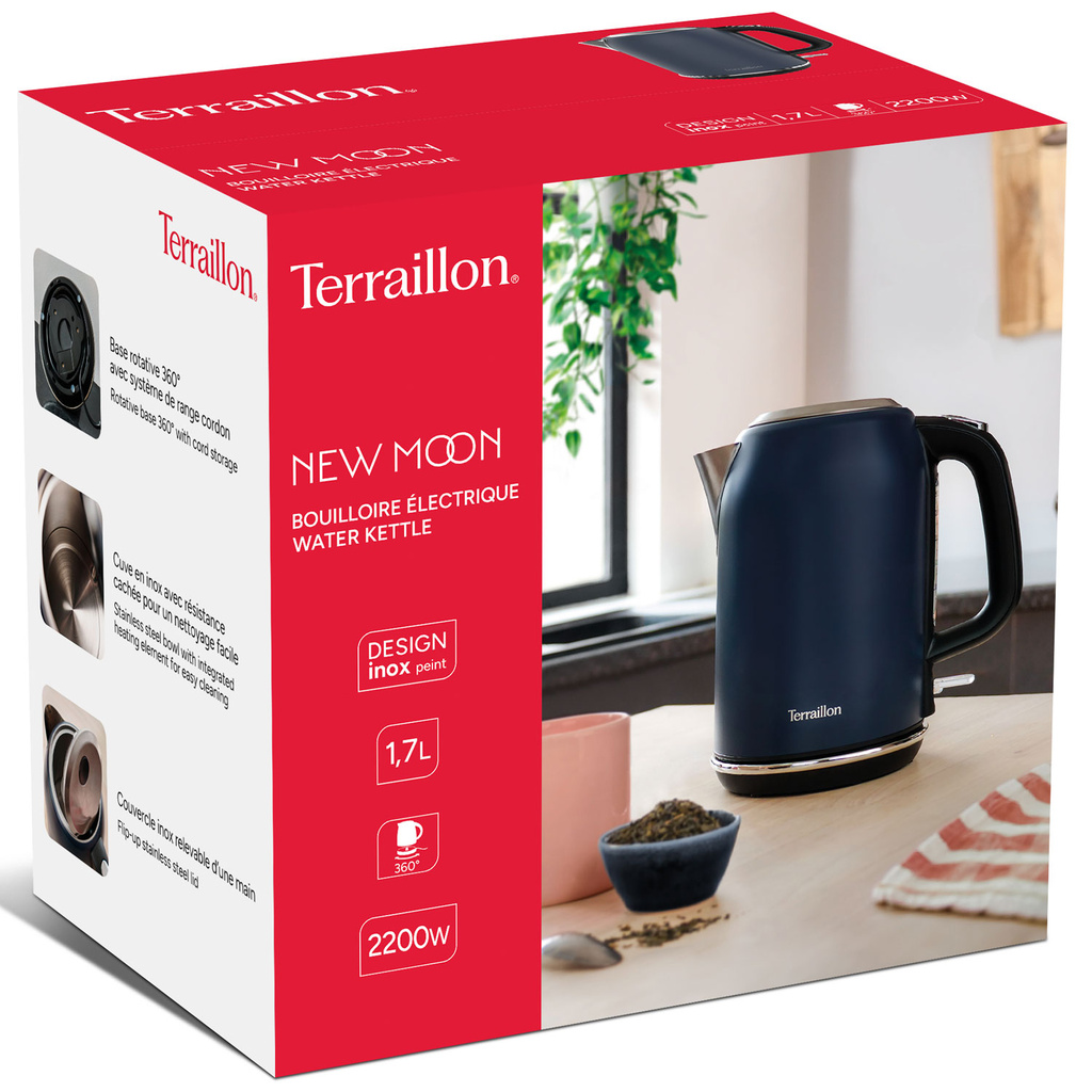 Vattenkokare New Moon 1,7L 2200W