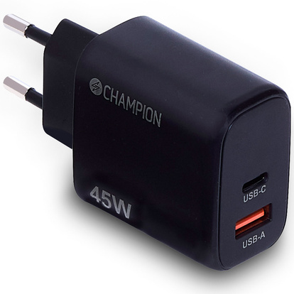 Laddare 45W PD/QC Svart