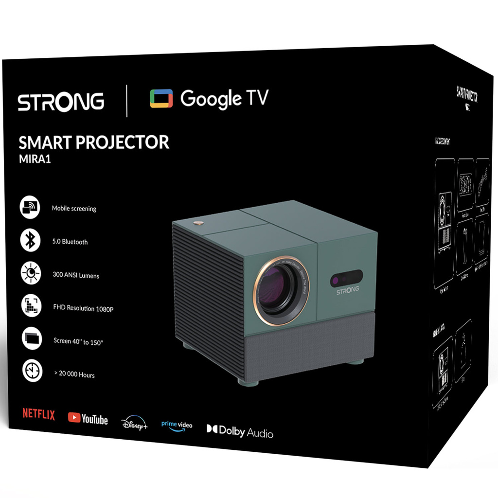 Projektor Google TV MIRA1 Grön