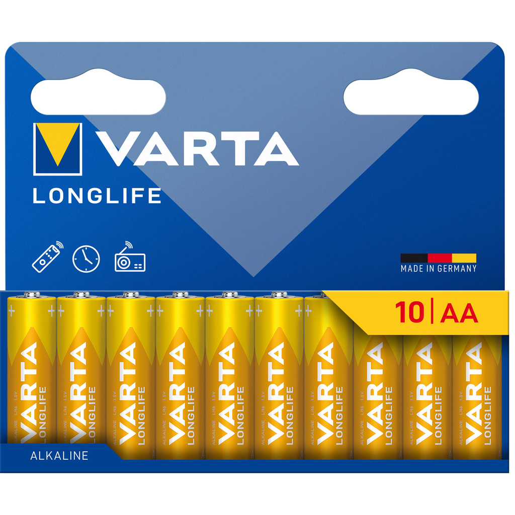Longlife AA / LR06  Batteri 10-pack