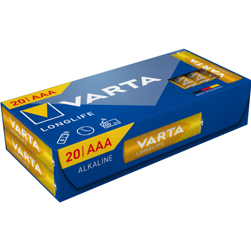 Longlife AAA / LR03 Batteri 20-pack