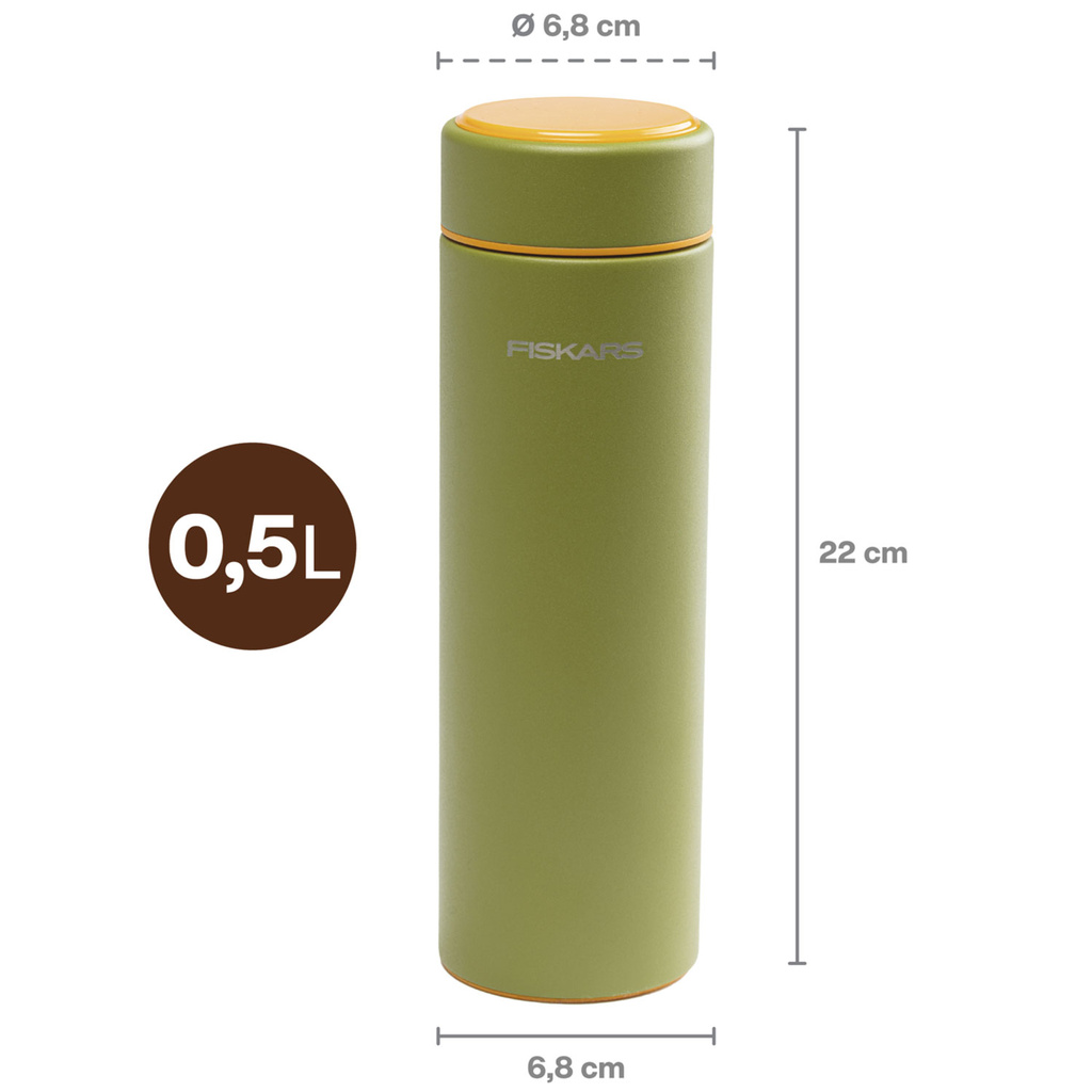 Termosflaska grön 0,5 liter On-the-go Bottle