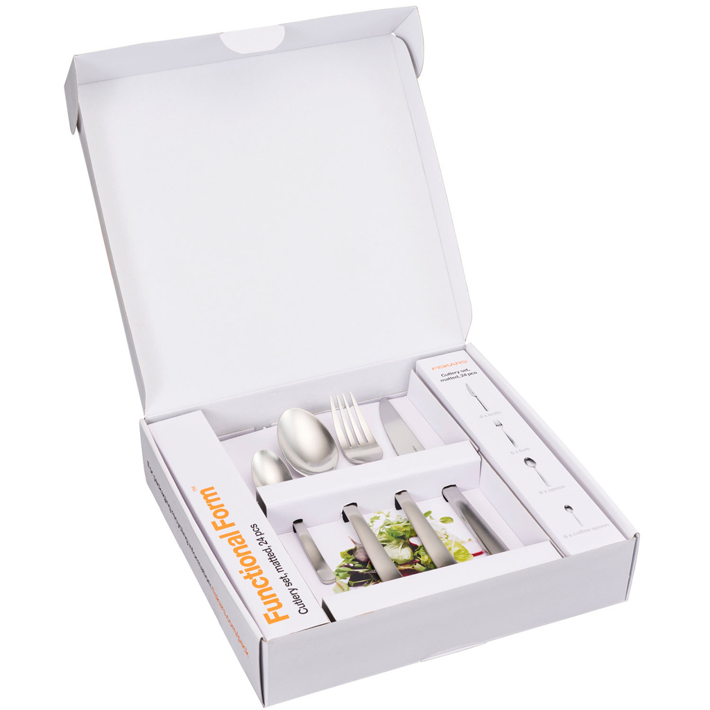 Cutlery set FF matte 24pcs in gift box