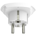 Travel adapter World to Europe Grounded Bulk