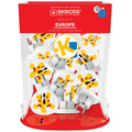 Travel adapter World to Europe Grounded Bulk