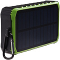 PowerBank 10.000 mAh Solcell Vev Svart/Grön