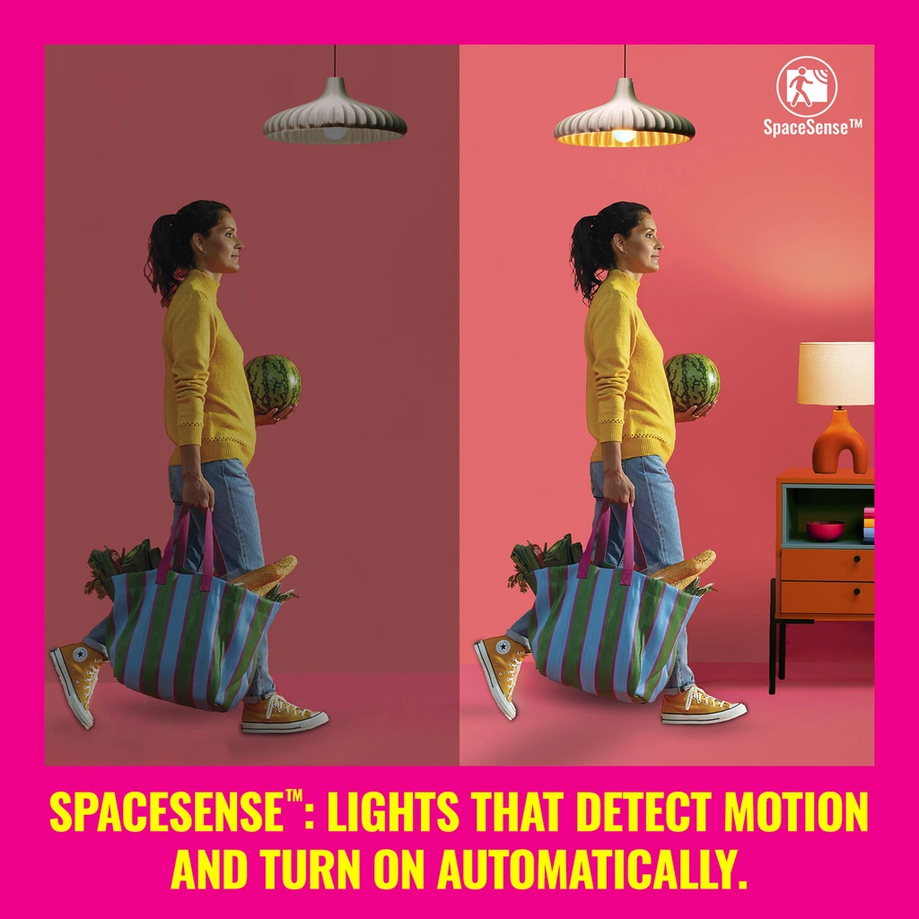 WiFi Smart LED E14 Crown 40W 470lm Filament Warm-Coldwhite