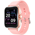 SmartWatch 1,44" display Heartsensor Pink