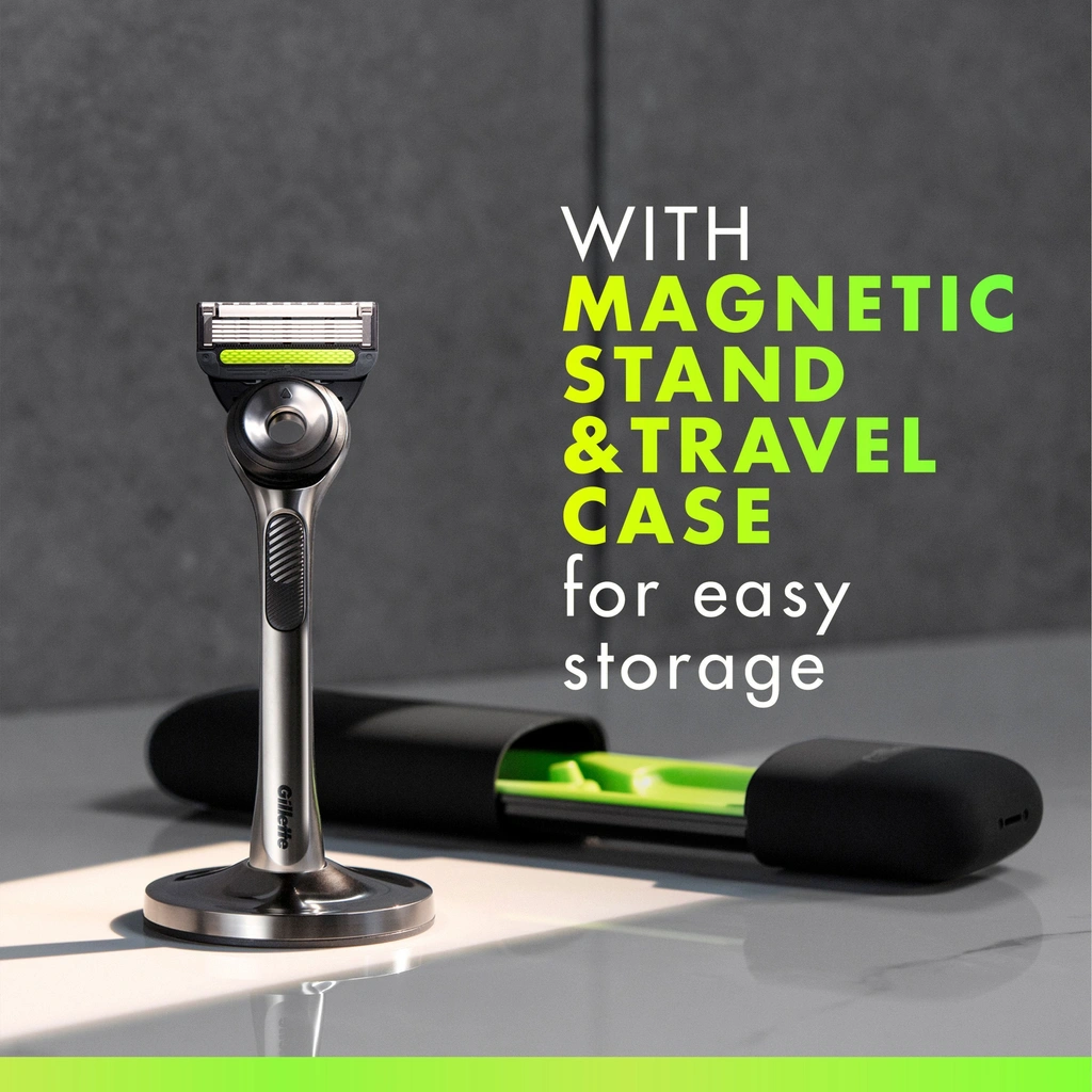 Rakhyvel Labs + 2st rakblad, magnetiskt ställ & resefodral