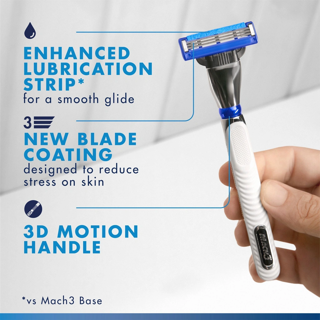 Rakblad Mach3 Turbo 6st