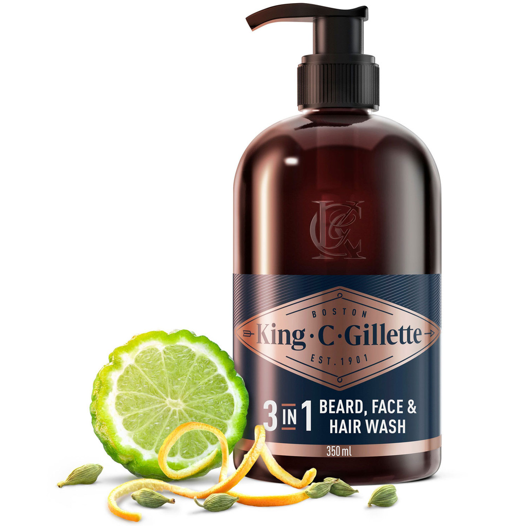 3in1 Beard, Face & Hair Wash