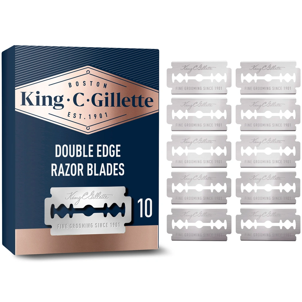 Dubbeleggad Säkerhetsrakblad 10 st