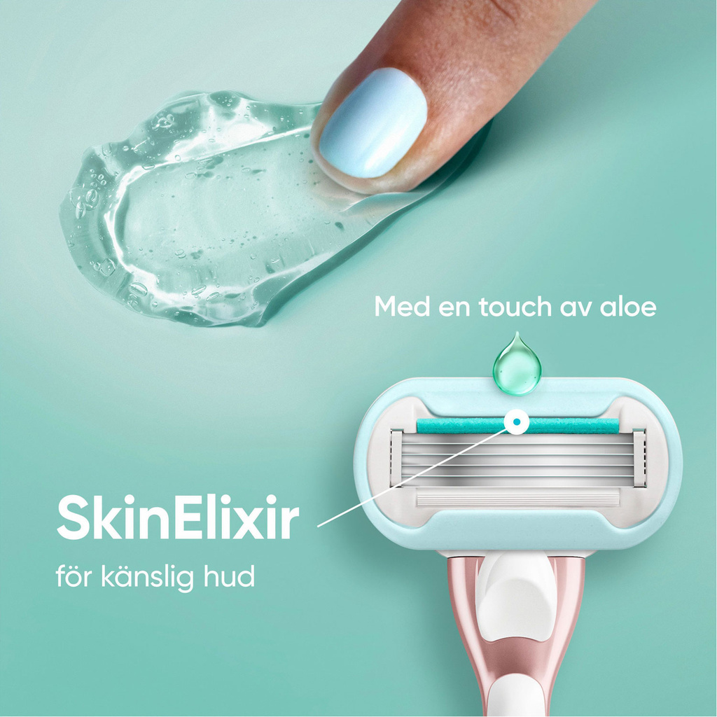Rakhyvel Pro Smooth Sensitive + 1st rakblad
