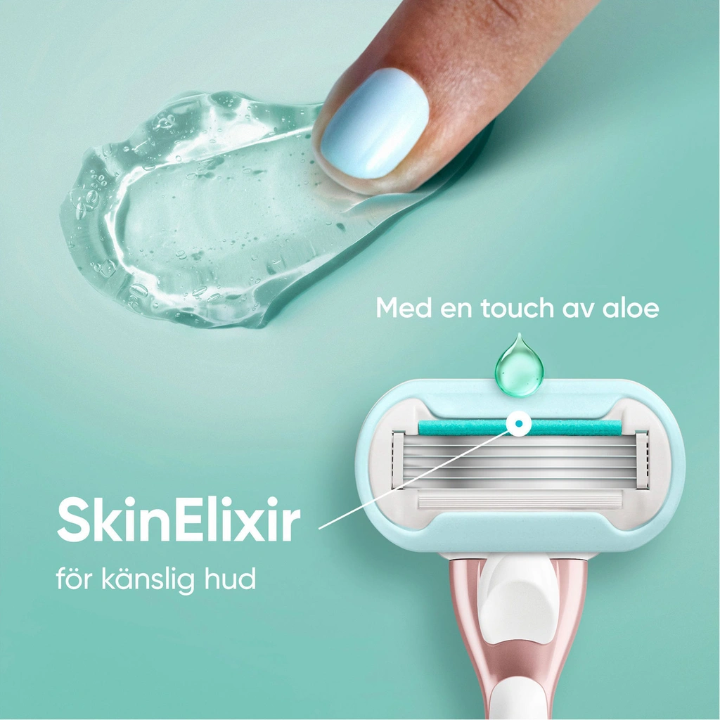 Rakhyvel Pro Smooth Sensitive + 1st rakblad