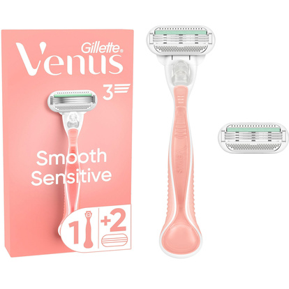 Rakhyvel Smooth Sensitive Pink + 2st rakblad