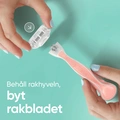 Rakhyvel Smooth Sensitive Pink + 2st rakblad