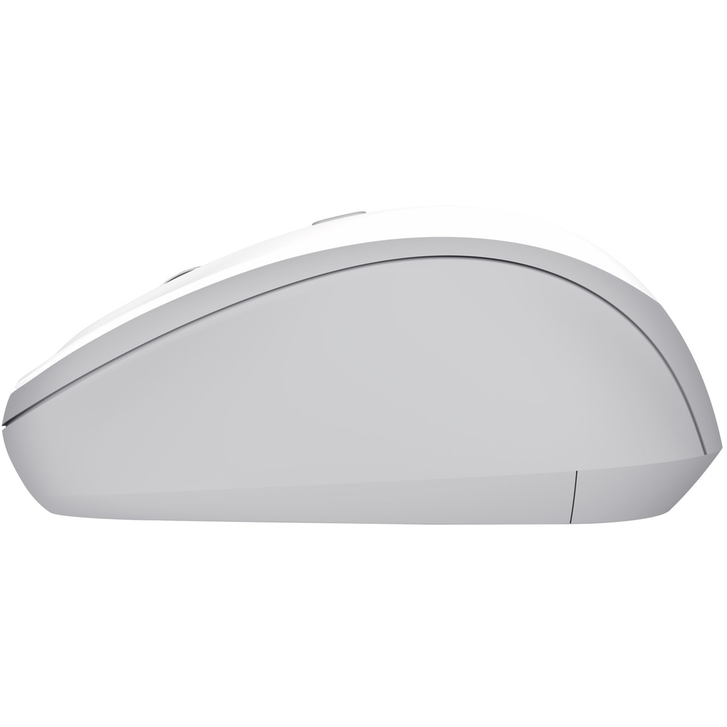 Yvi+ Wireless mouse Bluetooth / 2,4 GHz White