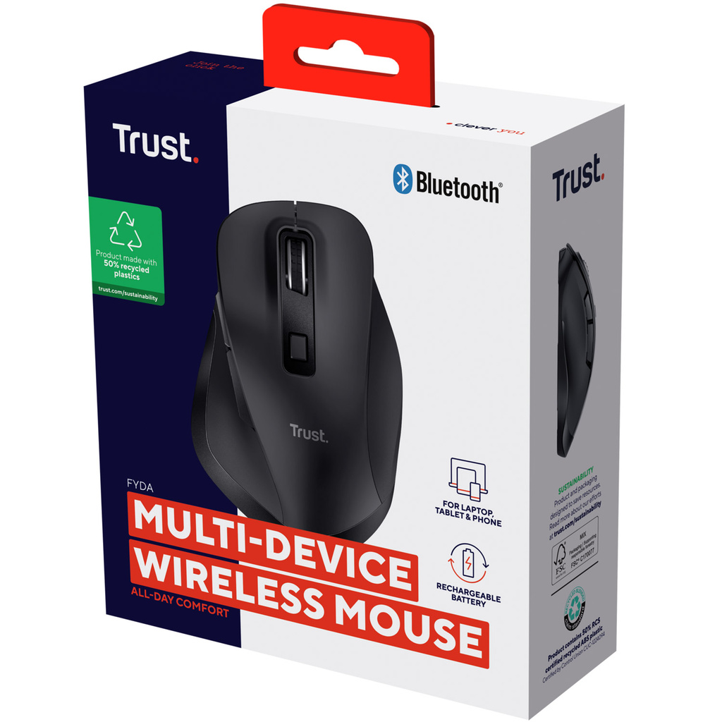 Fyda Wireless mouse Bluetooth / RF 2,4 GHz