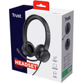 Ayda PC-headset 3,5mm Black