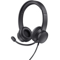 Ayda PC-headset USB Black