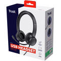 Ayda PC-headset USB Black