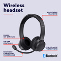 Ayda Wireless PC-headset Bluetooth ENC Black