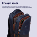 Lisboa Laptop Backpack 16" Blue