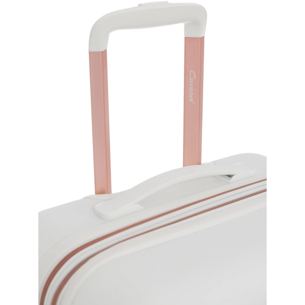 Resväska Pasadena Medium Vit/Rosé