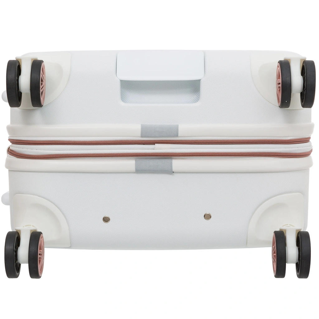 Resväska Pasadena Medium Vit/Rosé