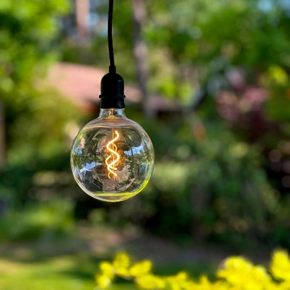 Penny Pendant lamp Gravity + DecoBulb XL Warmwhite