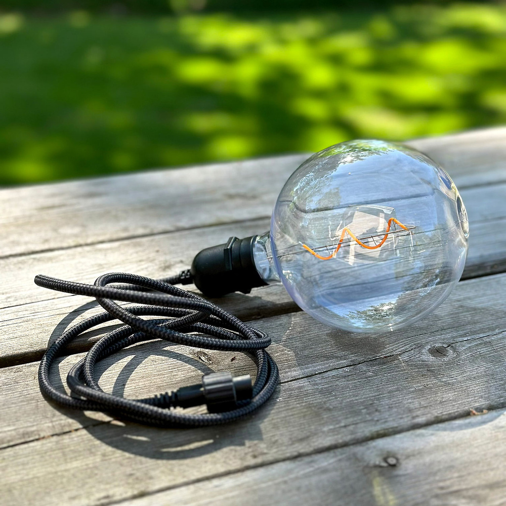Penny Pendellampa Gravity + DecoBulb XL Varmvit