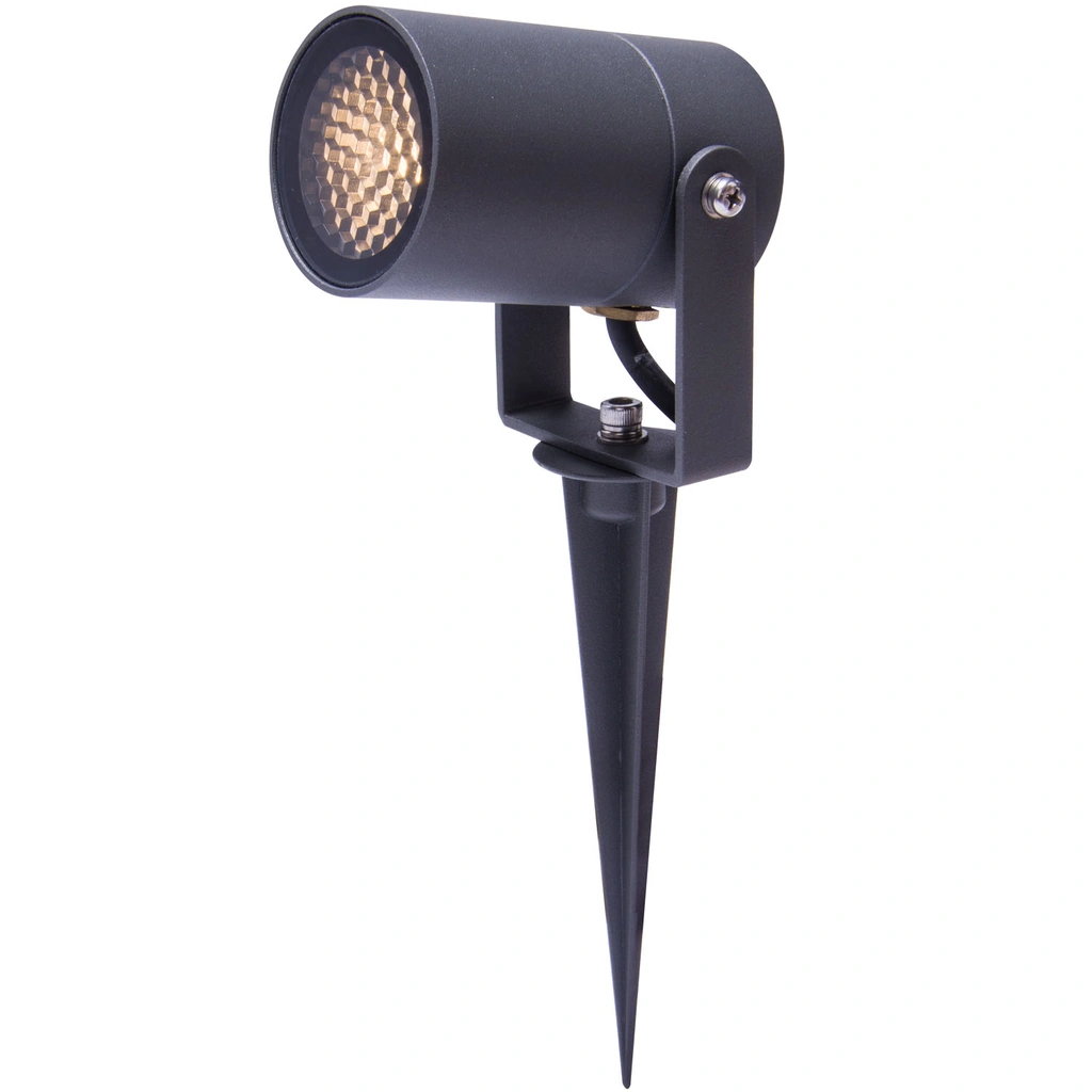 Luna Trädgårdsspot 350 lm 5W 35° Grå