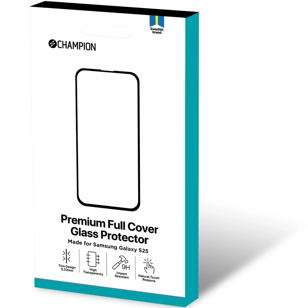 Skärmskydd Galaxy S25 Svart