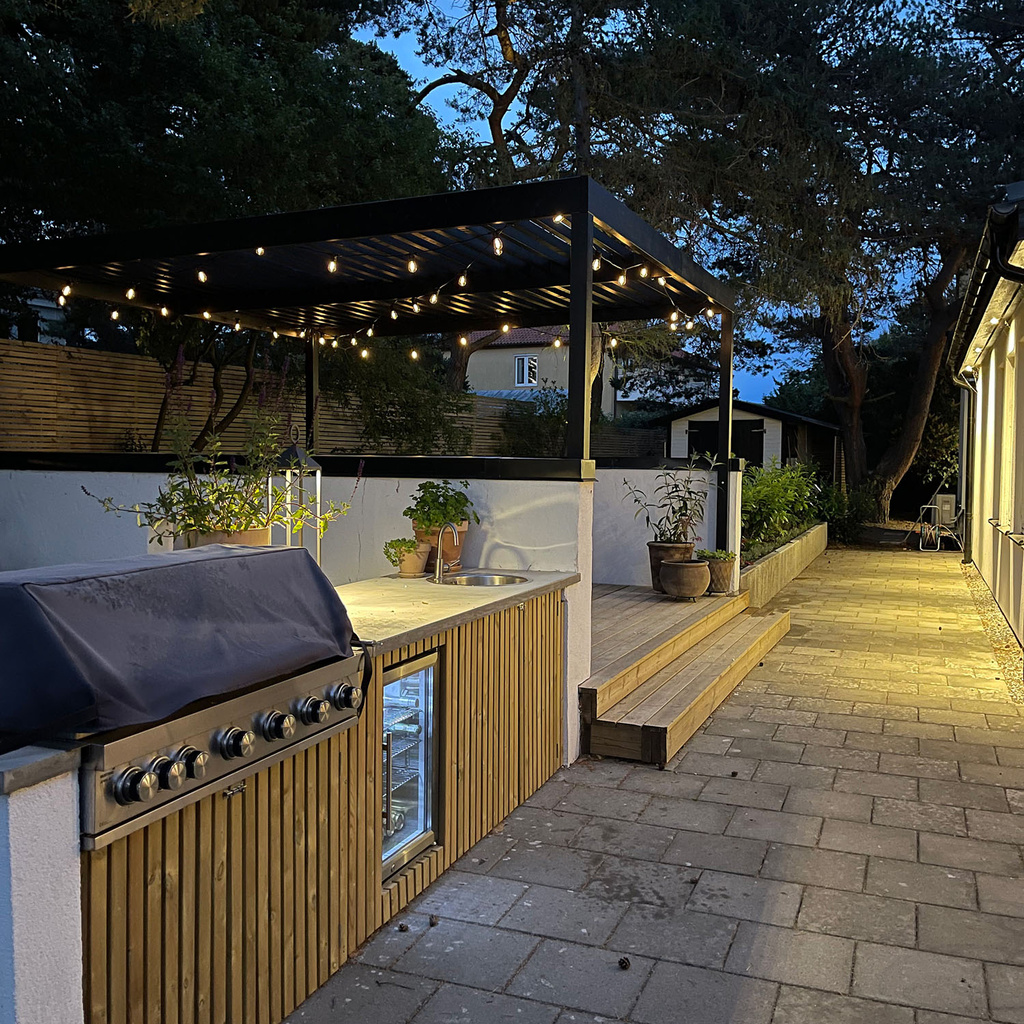 Cosy Startpaket 5m Partyslinga inkl. kabel och transformator 3W IP44